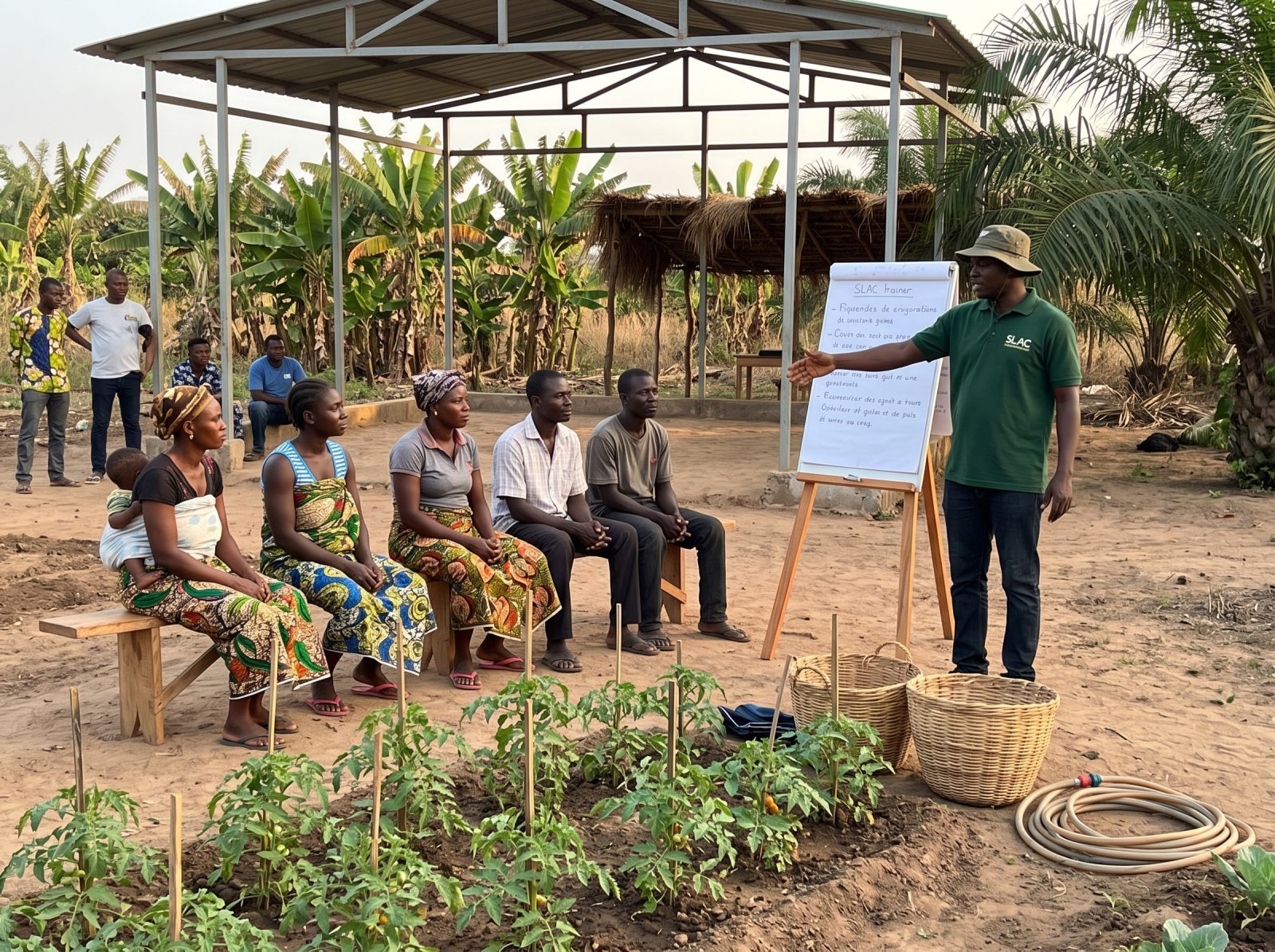Formations agricoles SLAC SARL au Bénin