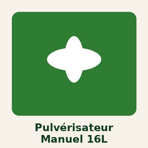 Pulvérisateur Manuel SLAC SARL